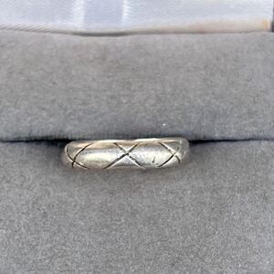 Sterling Silver Southwestern Ring Minimalist Band Size 5